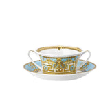 Versace Prestige Gala Bleu Cream Soup Cup and Saucer 10 oz.  19325-403638-10420
