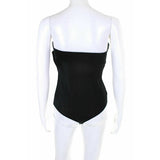 Wolford Giorgio Armani Strapless Body Suit Black Size Medium B Cup 71870 - 48