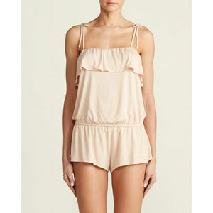 Eberjey Ivy Ruffle Flounce Teddy Romper